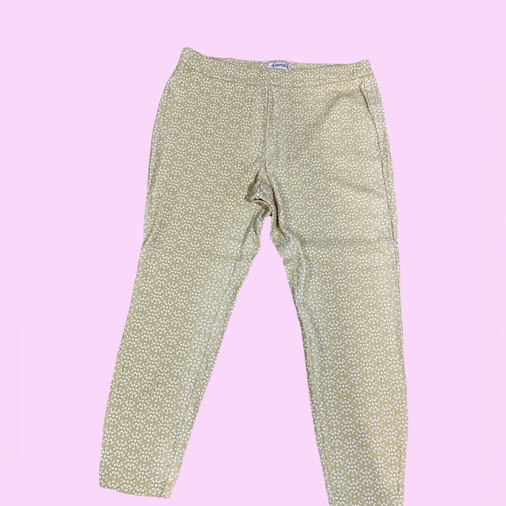 Women’s Yellow Dress Skinny Pants